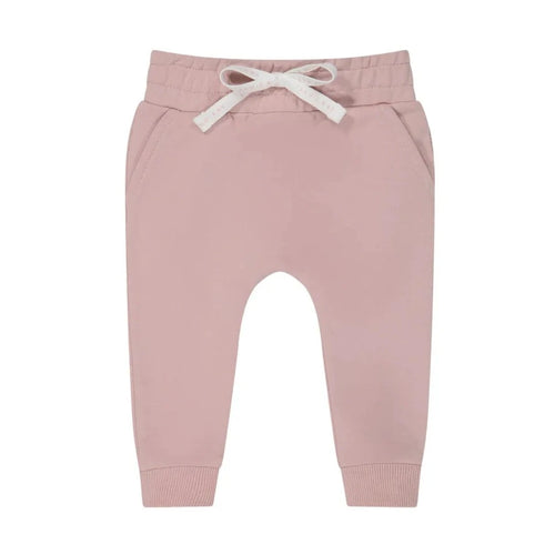 Organic Cotton Morgan Track Pant - Powder Pink