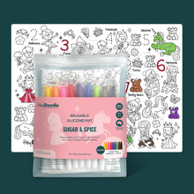 Load image into Gallery viewer, Sugar &amp; Spice Classic Colouring &amp; Doodle Mat