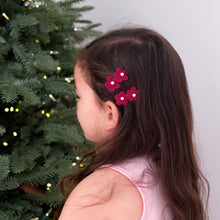 Load image into Gallery viewer, Flower Clips | Noel