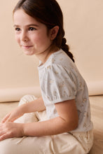 將圖片載入圖庫檢視器 Organic Cotton Prarie Top - Petite Fleur Blue