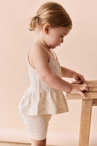 Organic Cotton Everyday Bike Short - Briella Whisper