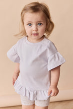 將圖片載入圖庫檢視器 Pima Cotton Courtney Ruffle Top - Tulle