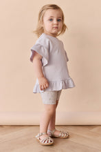 將圖片載入圖庫檢視器 Pima Cotton Courtney Ruffle Top - Tulle