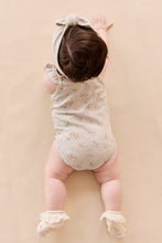 將圖片載入圖庫檢視器 Organic Cotton Bettina Bodysuit - Petite Fleur Blue
