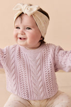 Load image into Gallery viewer, Organic Cotton Headband - Briella Whisper