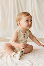 Load image into Gallery viewer, Pima Cotton Archie Playsuit - Fly High Vanilla Cream