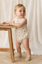 Load image into Gallery viewer, Organic Cotton Archie Playsuit - Forest Gathering