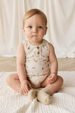 Load image into Gallery viewer, Organic Cotton Archie Playsuit - Forest Gathering