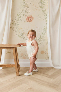 Adalyn Playsuit - Parchment