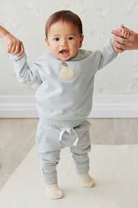 Organic Cotton Asher Sweatshirt - Mineral