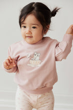Load image into Gallery viewer, Organic Cotton Aubrey Sweatshirt - Shell Pink