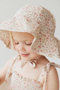 Organic Cotton Noelle Hat - Fifi Floral