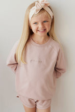 將圖片載入圖庫檢視器 Organic Cotton Chloe Sweatshirt - Powder Pink