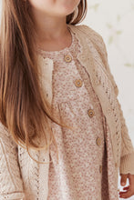 Load image into Gallery viewer, Hannah Knitted Cardigan - Light Oatmeal Marle