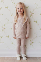 Load image into Gallery viewer, Organic Cotton Bridget Long Sleeve Top - Rosalie Field Rose Dust