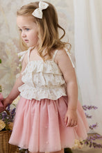 Load image into Gallery viewer, Lottie Skirt - Petite Heart Carnation