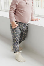 Load image into Gallery viewer, Organic Cotton Everyday Legging - Rosalie Floral Lava
