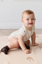 將圖片載入圖庫檢視器 Organic Cotton Hudson Short Sleeve Bodysuit - Foraging Friends
