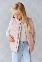 Load image into Gallery viewer, Taylor Vest - Lulu Bloom Powder Pink