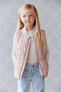 Taylor Vest - Lulu Bloom Powder Pink
