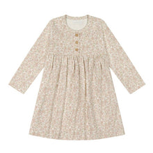 Load image into Gallery viewer, Organic Cotton Bridget Dress - Chloe Floral Tofu