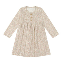 將圖片載入圖庫檢視器 Organic Cotton Bridget Dress - Chloe Floral Tofu