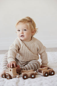 Thomas Jumper - Oatmeal Marle