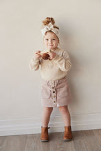 Load image into Gallery viewer, Elodie Cord Skirt - Dusky Rose
