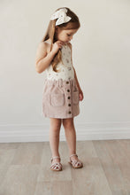 Load image into Gallery viewer, Elodie Cord Skirt - Dusky Rose