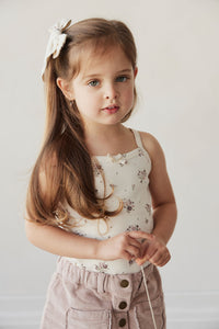 Organic Cotton Singlet - Lauren Floral