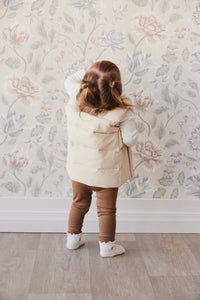 Taylor Vest - Simple Flower Sand  **Preorder**