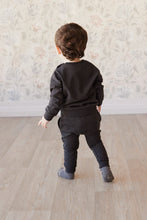 Load image into Gallery viewer, Organic Cotton Morgan Track Pant - Onyx Marle  **Preorder**