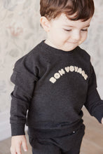 Load image into Gallery viewer, Organic Cotton Kit Sweatshirt - Onyx Marle  **Preorder**