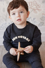Load image into Gallery viewer, Organic Cotton Kit Sweatshirt - Onyx Marle  **Preorder**