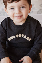 Load image into Gallery viewer, Organic Cotton Kit Sweatshirt - Onyx Marle  **Preorder**