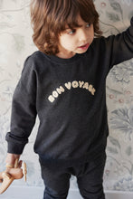 Load image into Gallery viewer, Organic Cotton Kit Sweatshirt - Onyx Marle  **Preorder**