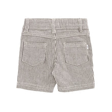 Load image into Gallery viewer, Jude Short - Dark Coffee/Buff Stripe