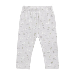 Organic Cotton Everyday Legging - Swanning Dawn Blue