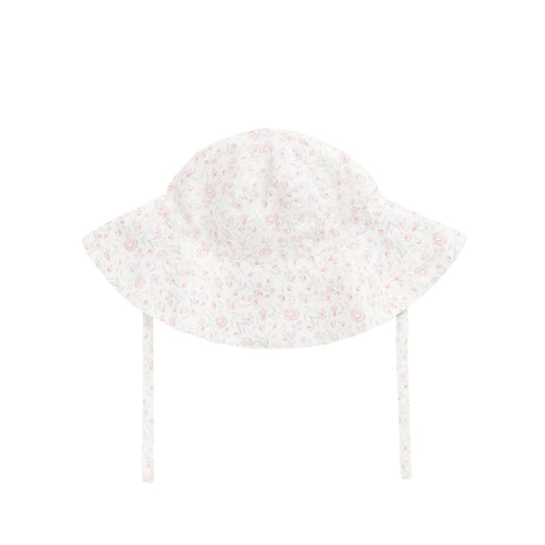 Organic Cotton Noelle Hat - Grace Floral