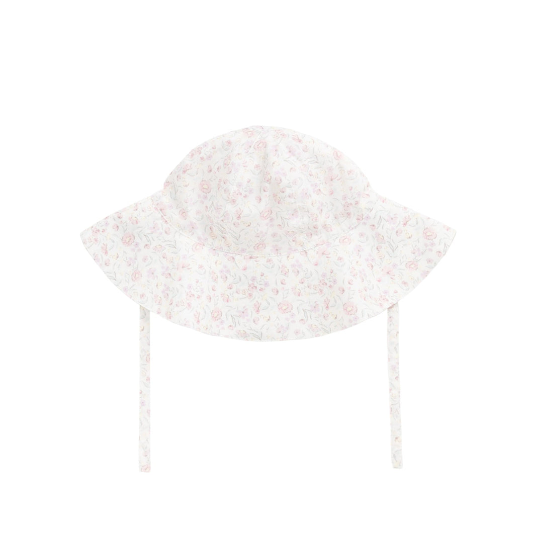 Organic Cotton Noelle Hat - Grace Floral