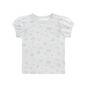 Organic Cotton Prarie Top - Petite Fleur Blue