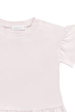 將圖片載入圖庫檢視器 Pima Cotton Courtney Ruffle Top - Soft Misty Rose