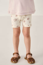 Load image into Gallery viewer, Organic Cotton Everyday Bike Short - Lauren Floral Tofu