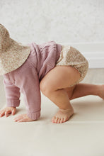 Load image into Gallery viewer, Organic Cotton Frill Bloomer - Chloe Floral Egret  **Preorder**