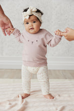 Load image into Gallery viewer, Organic Cotton Legging - Goldie Egret