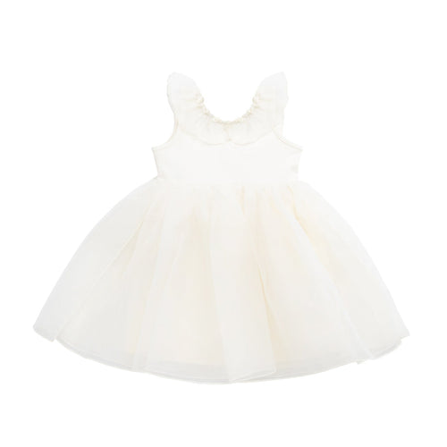 White dress on a white background