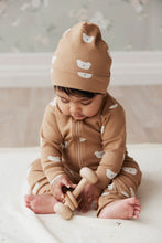 將圖片載入圖庫檢視器 Organic Cotton Reese Beanie - Bears Caramel Cream