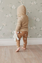 Load image into Gallery viewer, Organic Cotton Legging - Bears Caramel Cream
