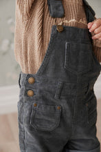 Load image into Gallery viewer, Chase Cord Short Overall - Smoke