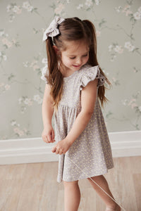 Organic Cotton Ada Dress - Rosalie Field Raindrop